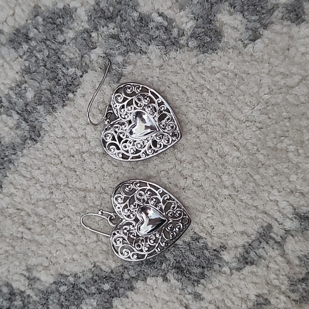 Heart earrings
